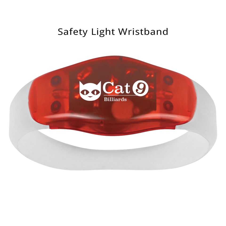Safety light wristband