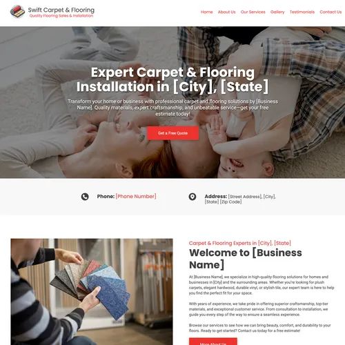 Carpet and flooring