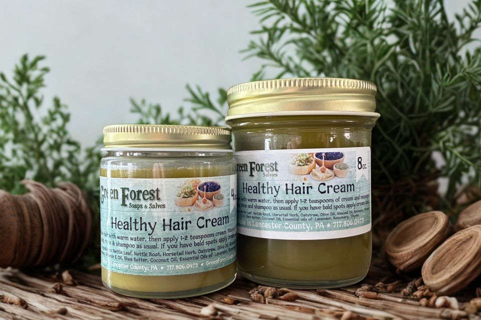 Healthy Hair Cream from Green Forest Soaps & Salves, Paradise, PA