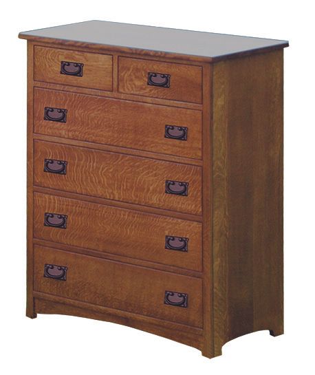 Cwf 831 empire mission chest of drawers
