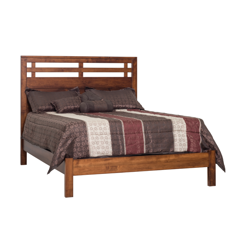 Aw bluefield bed with low footboard