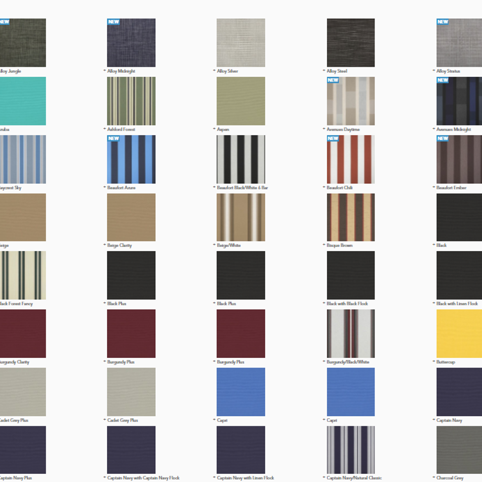 Sunbrella supreme fabric color swatches20180213 30844 1l07nmg