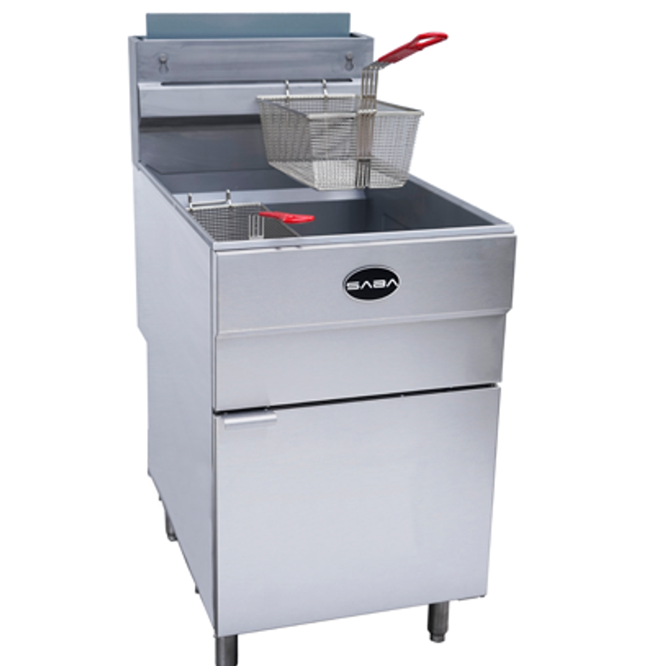 Commercial Restaurant Kitchen Deep Fryer Deep Fat Fryer with Two Baskets