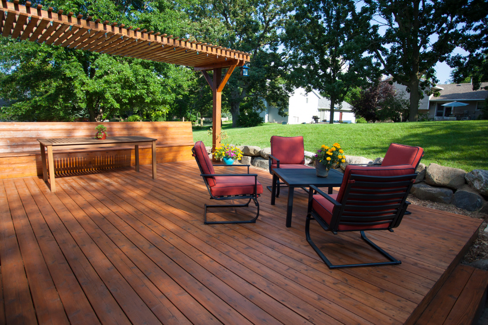 Deck and Patio Painting and Staining by JLB Painting of Selma, NC