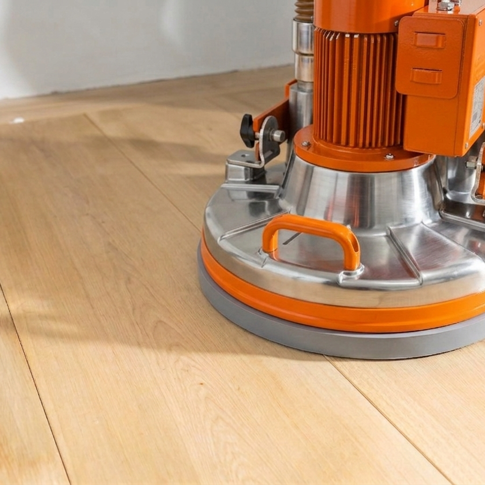 Hardwood floor sanding