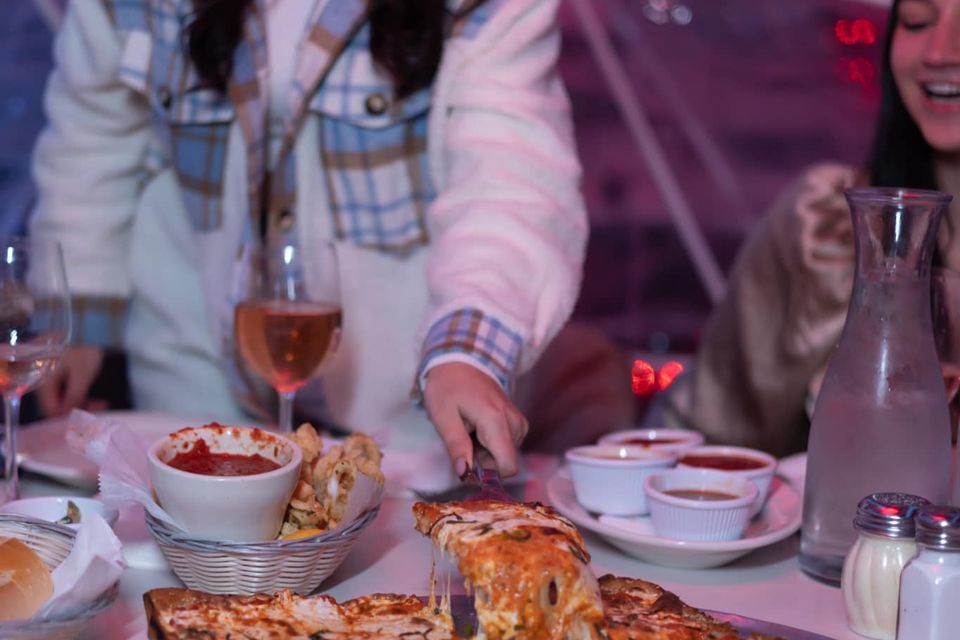 Pietros pizza gallery outdoor igloo pizza