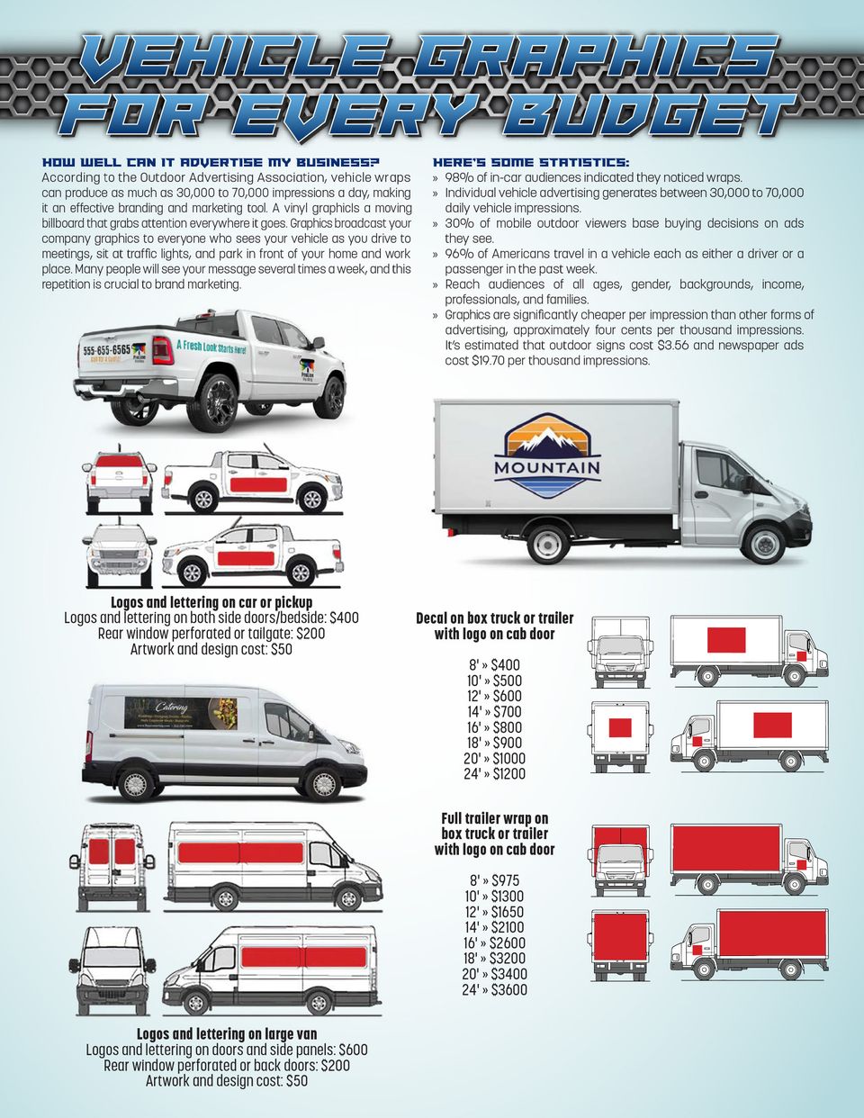 Vehicle graphics