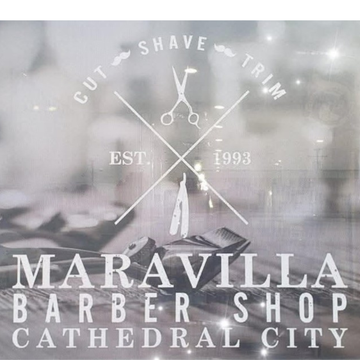 Five-star customer review from Maravilla Hair Salon & Barbershop in Cathedral City praising SoCal Air Conditioning & Heating for affordable HVAC service, outstanding customer care, and reliable commercial air conditioning repair.