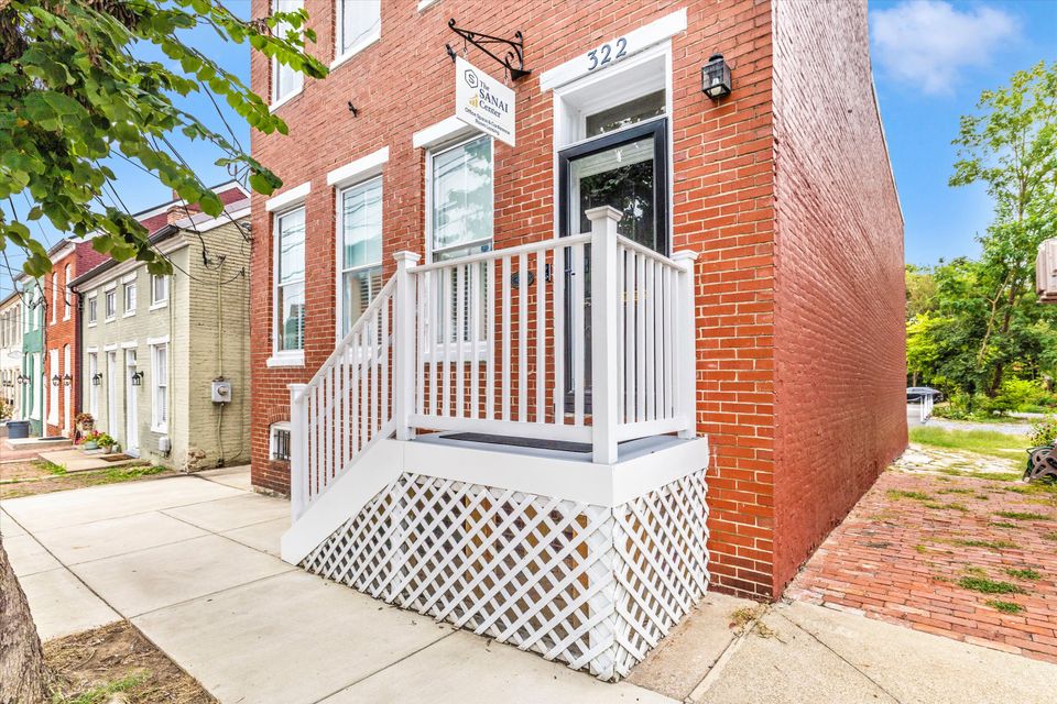 Front exterior steps