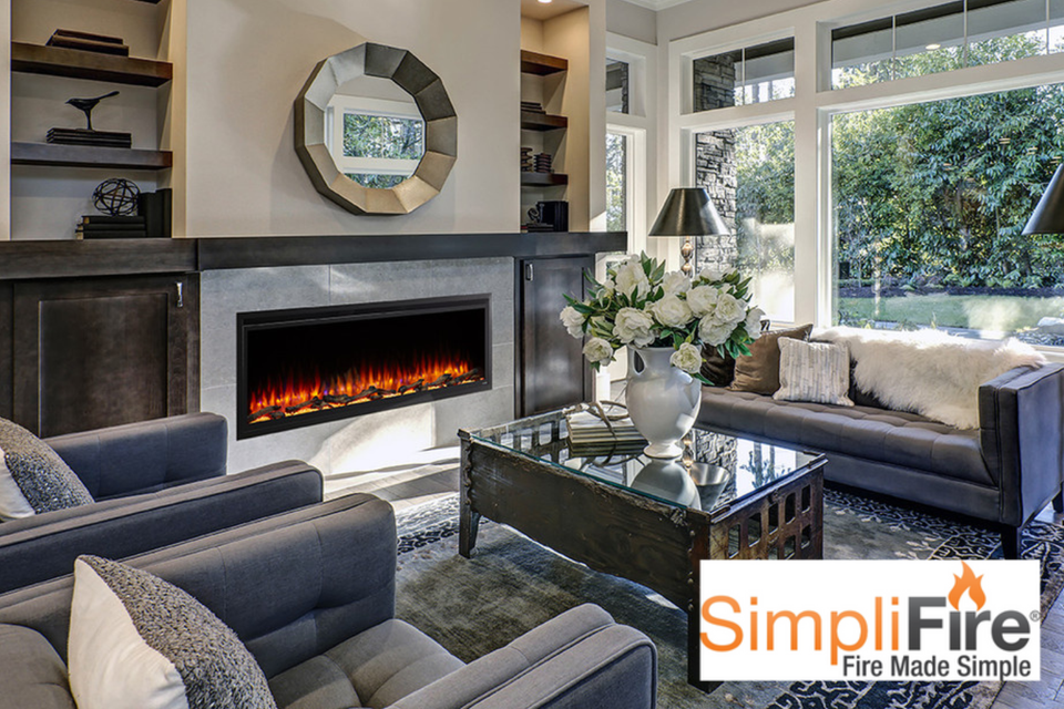 simplifire electric fireplace