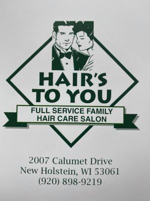 Hairs to you logo