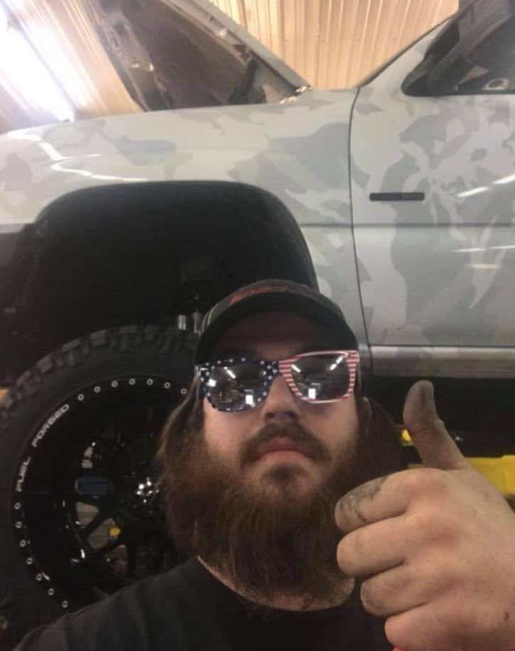 Shane thumbs up
