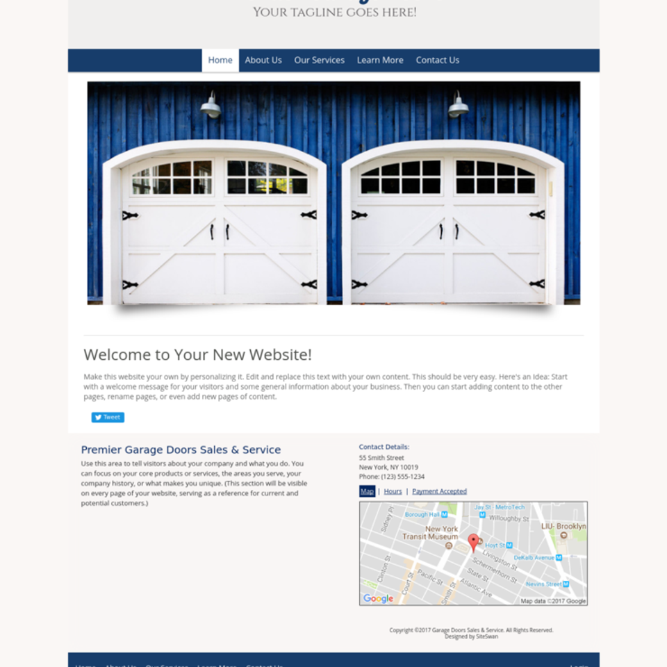 Garage doors