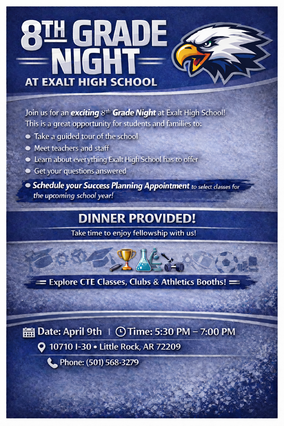 8th grade flyer new address