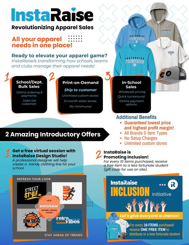 Instaraise apparel flier (1)