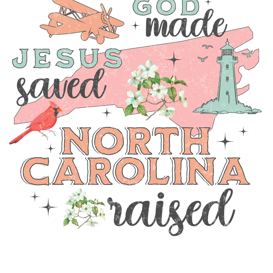 State   north carolina raised