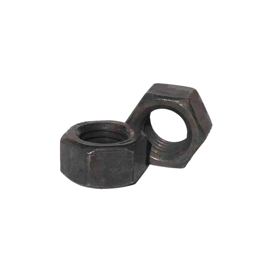 Hexagonal nuts grade 5 black
