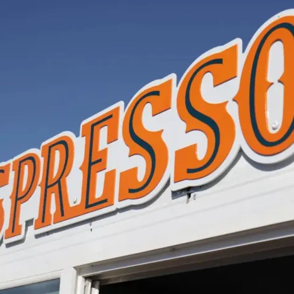 Espresso sign