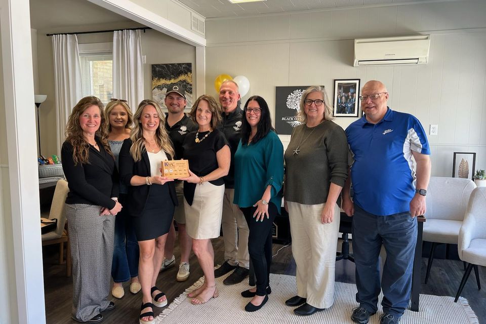 Black oak realty ribbon cutting