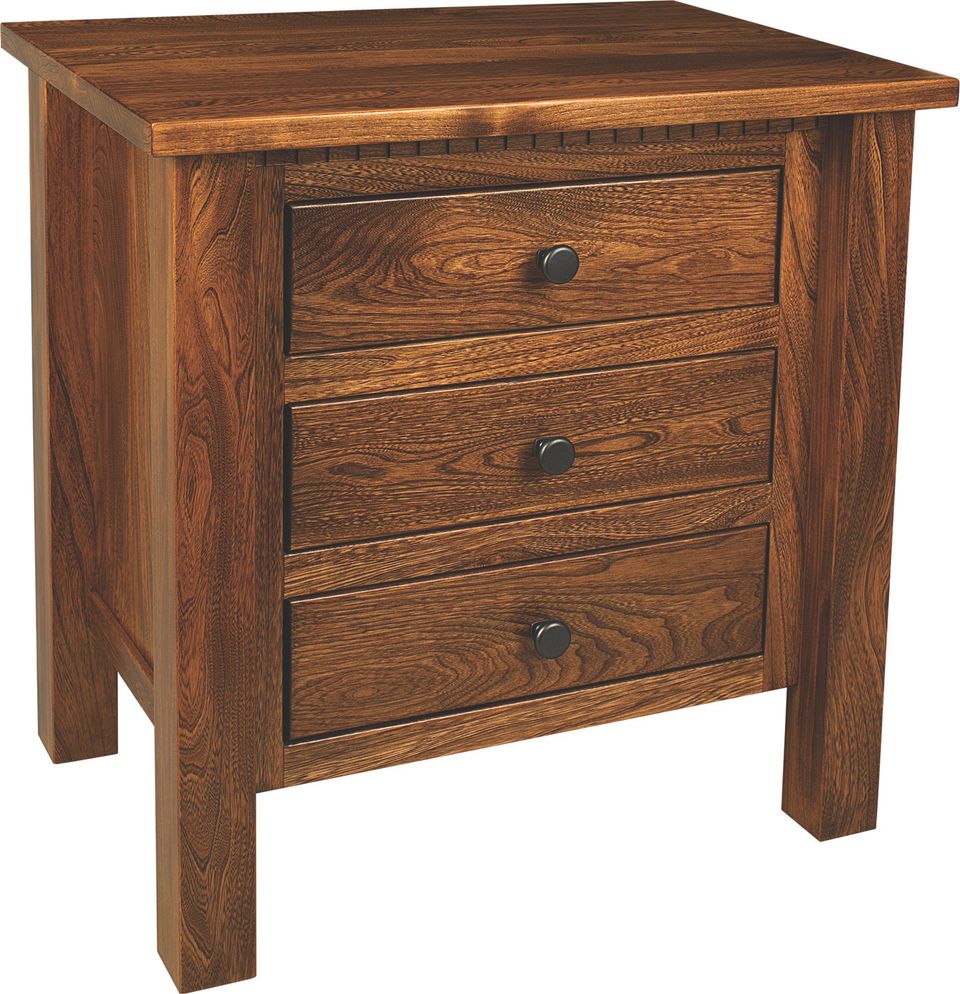 Fw lindholt 3drw nightstand