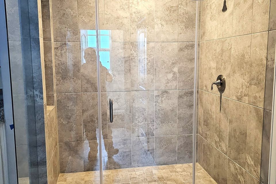 Shower install