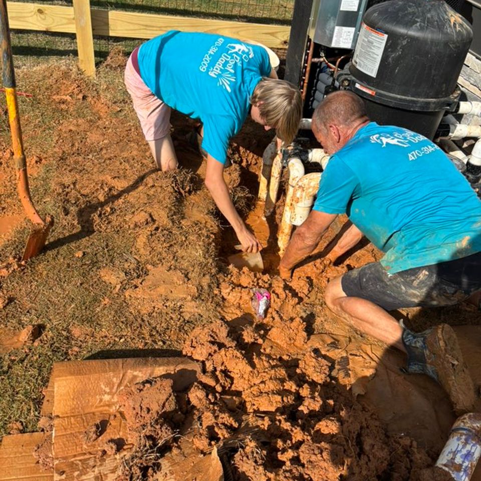 Pool dadddy equipment install