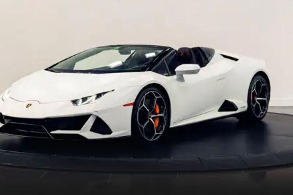 Lamborghini huracán evo spyder 3