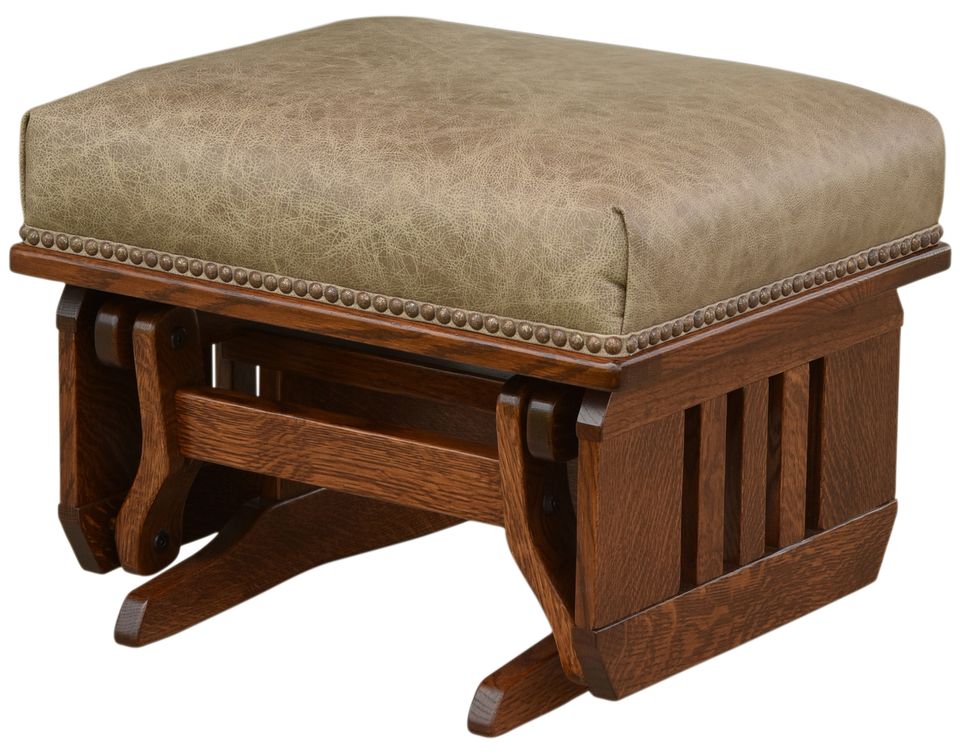 Br mo220 sl mission gliding ottoman 7 cut away cp