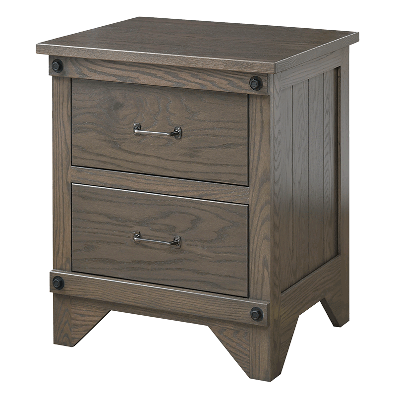Trf cambridge 2 drawer nightstand