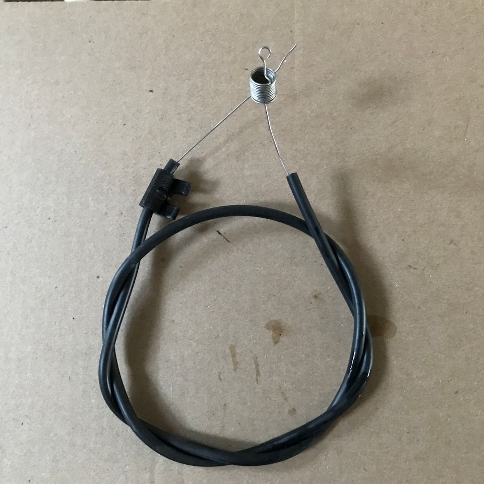 69 70 bowden tube + cable + clamp