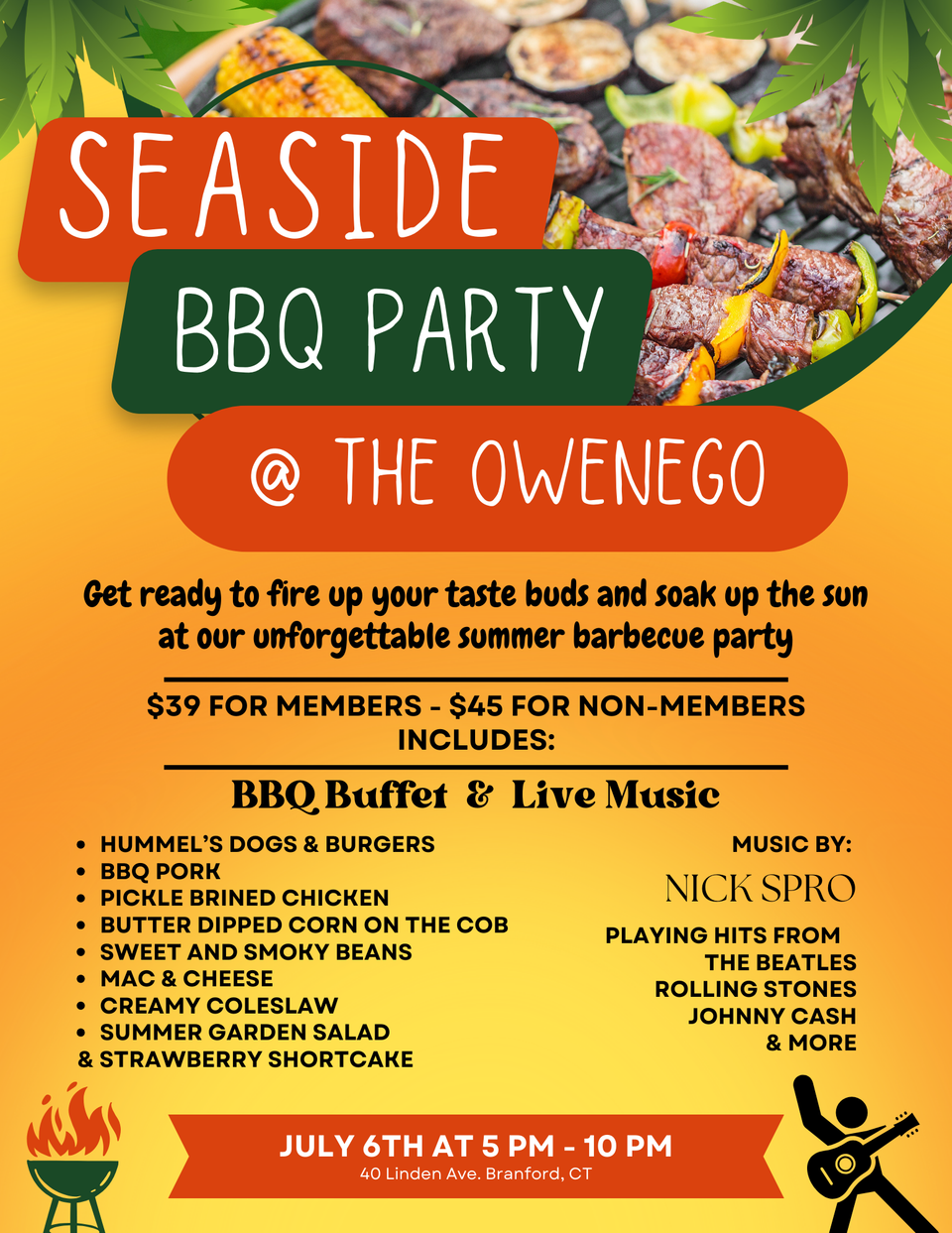 Seaside bbq