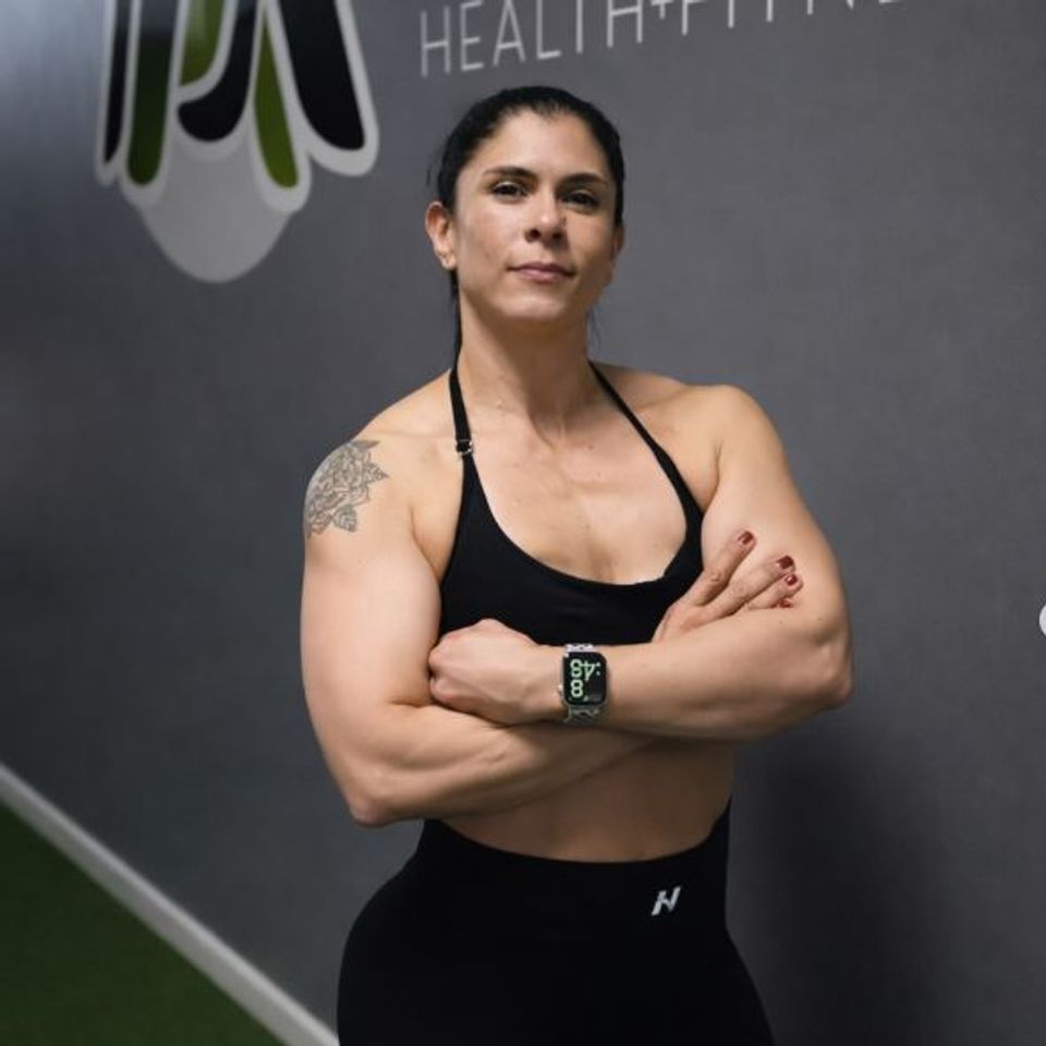 Stefania Serna, a personal trainer at Maximus Gym in Riverhead