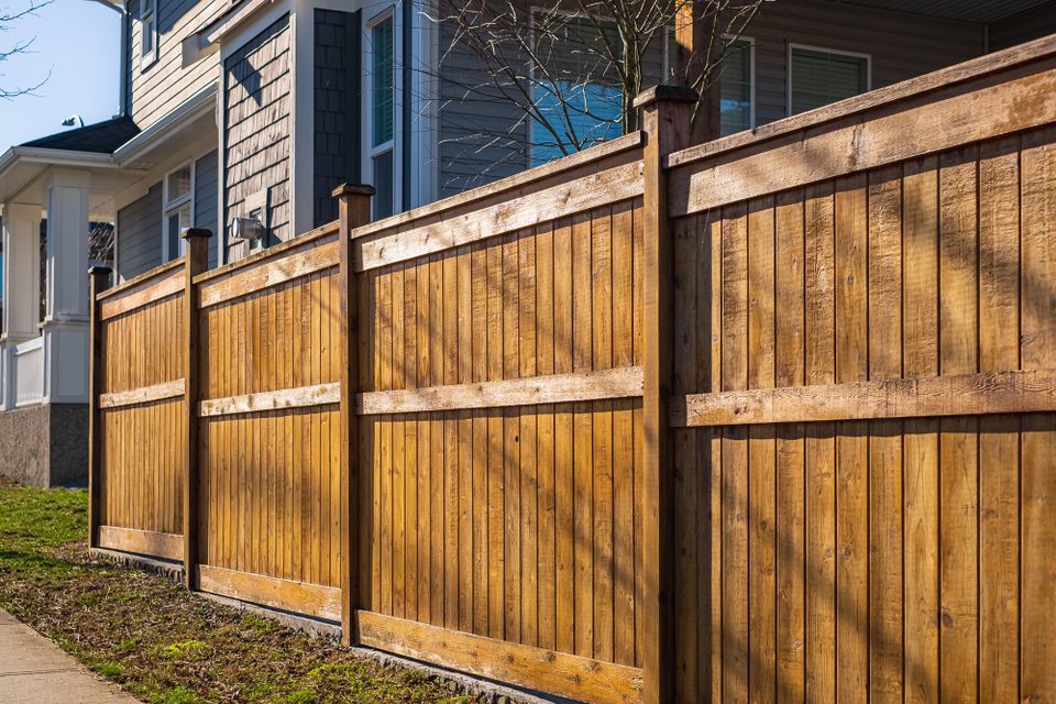 Winter fence repair
