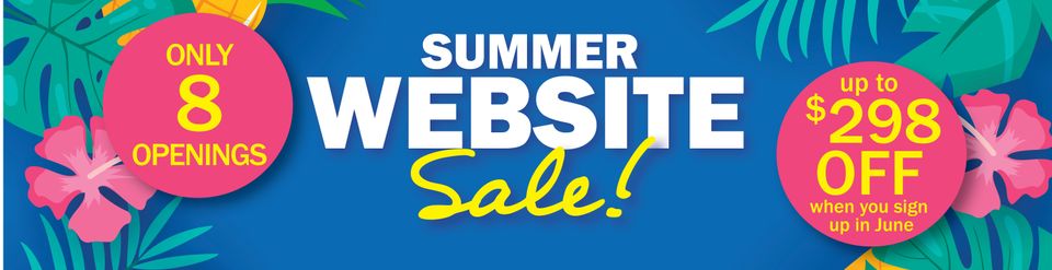 Summer sale social banner for web
