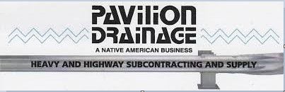Pavilion drainage