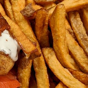 Fresh Hand Cut French Fries - The Dashboard Diner - Spencer, MA