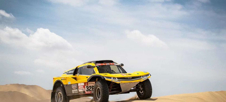 China geely rally car