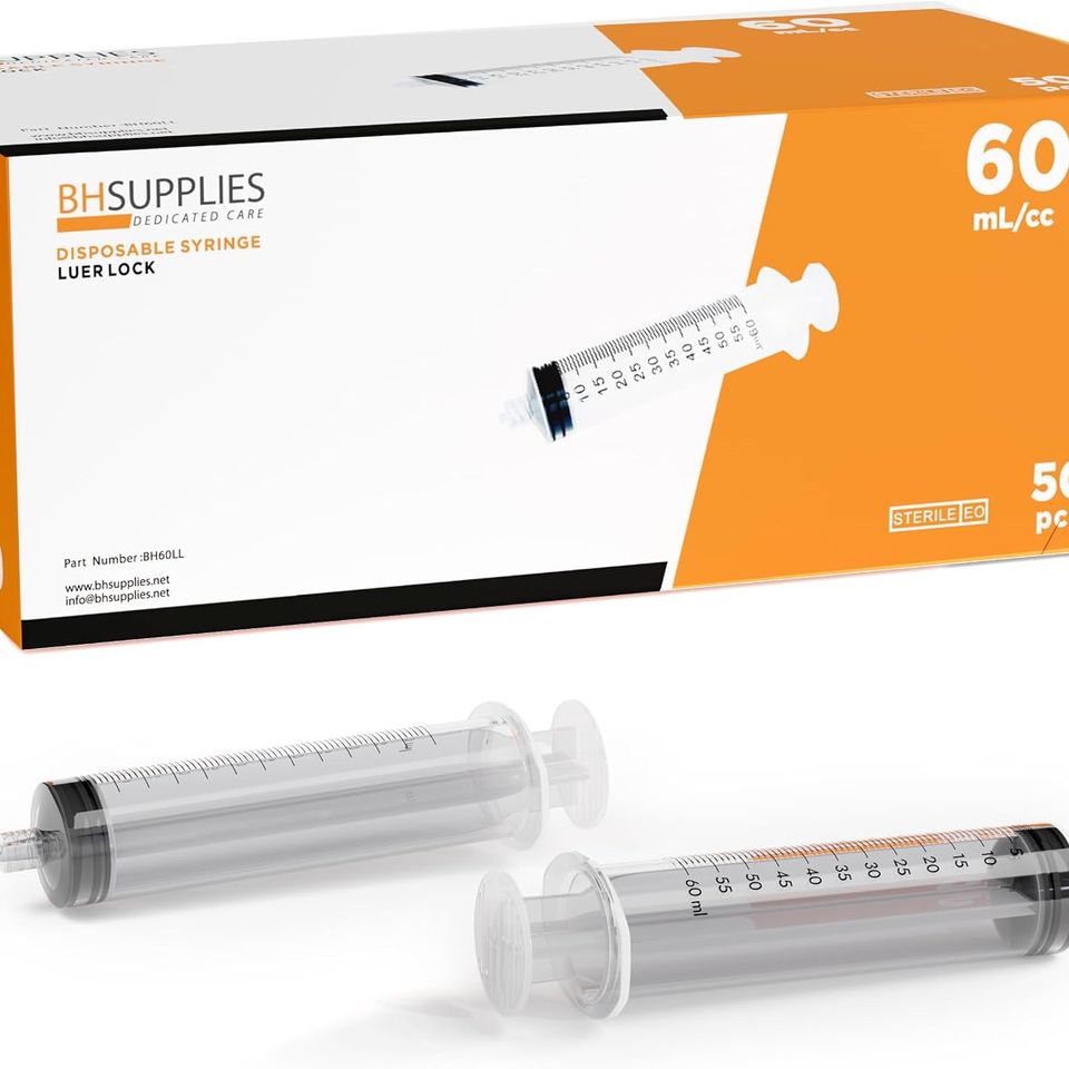 Bh supplier 60ml luer lock