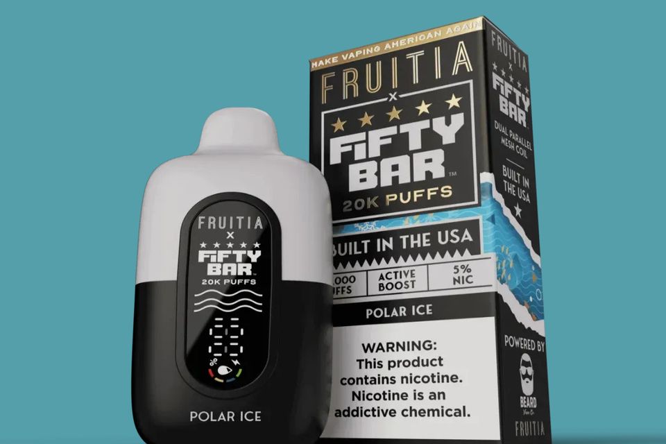 Fifty Bar Fruitia Polar Ice Disposable Vape