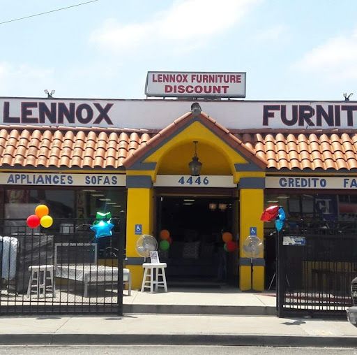 Lennox furniture outdoor storefront owner