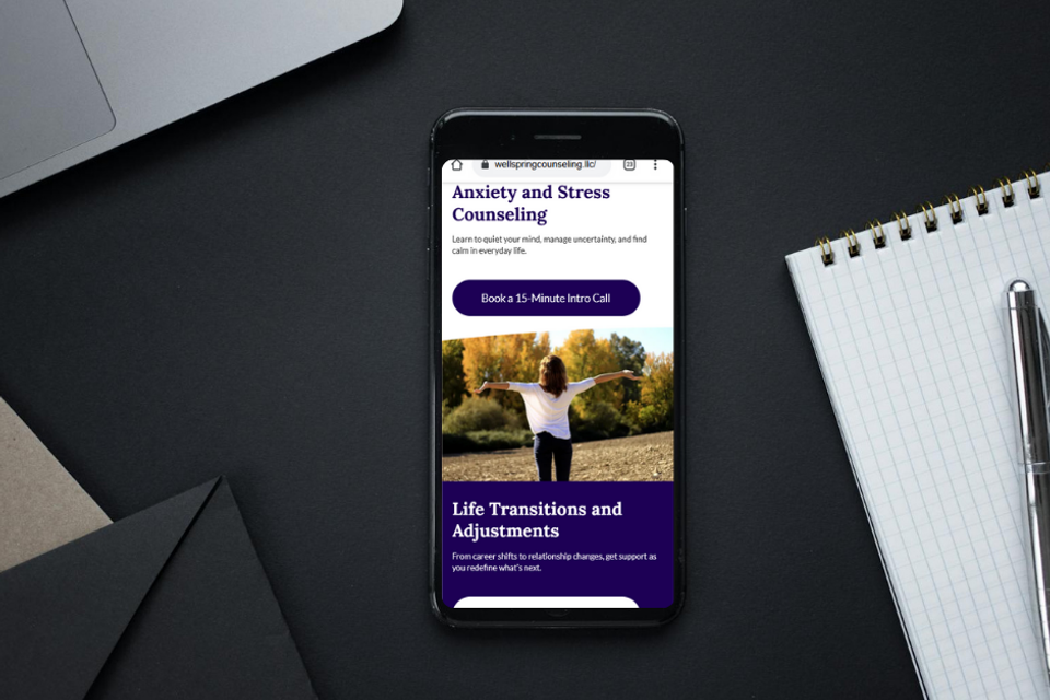 Wellspring counseling mobile