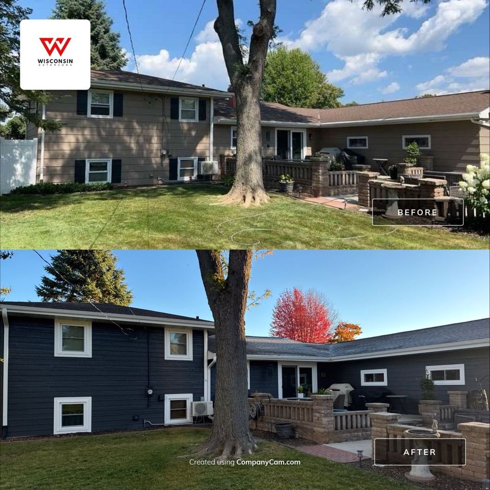 Vinyl siding d4 replacement installation kimberly wi