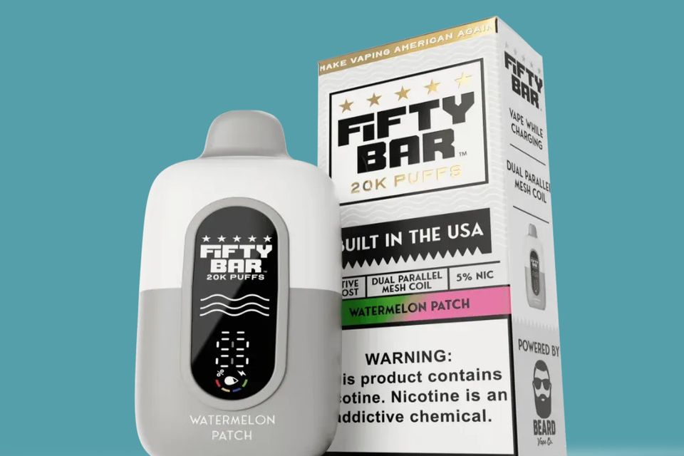 Fifty Bar Watermelon Patch Disposable Vape