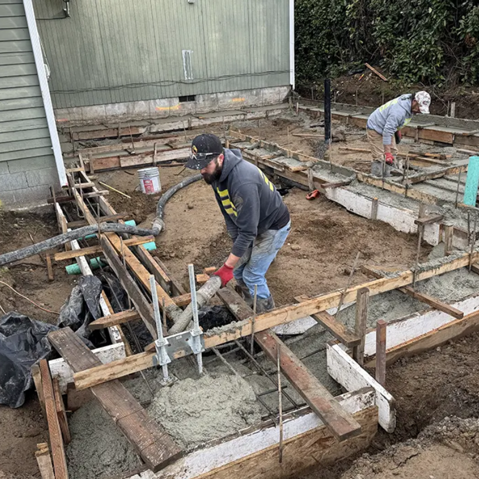 New home construction