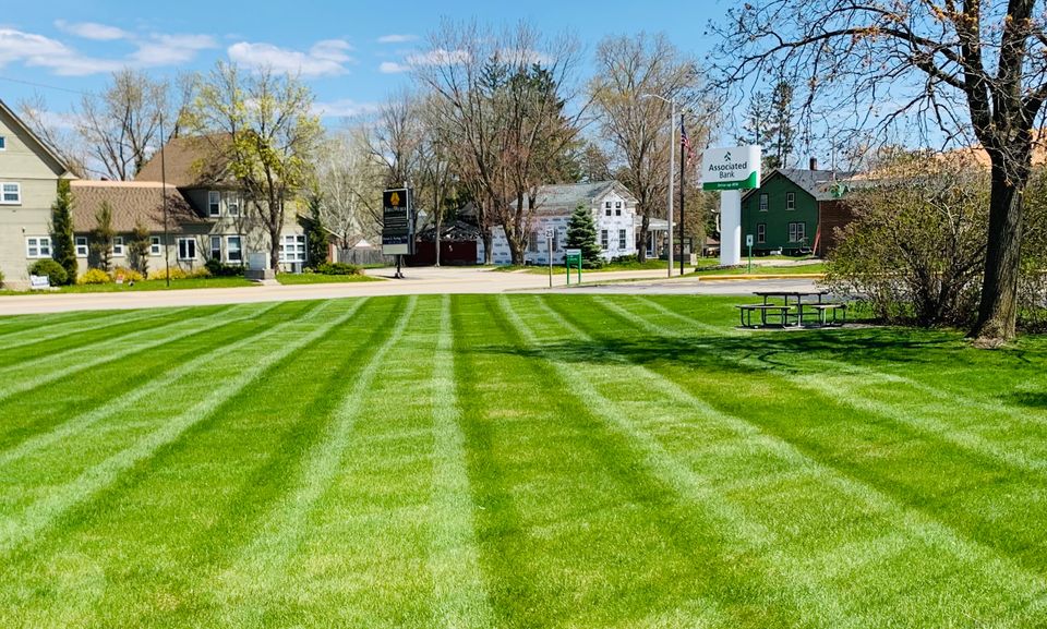 commercial lawn mowing company
