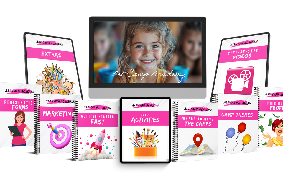 Art camp academy bundle png new