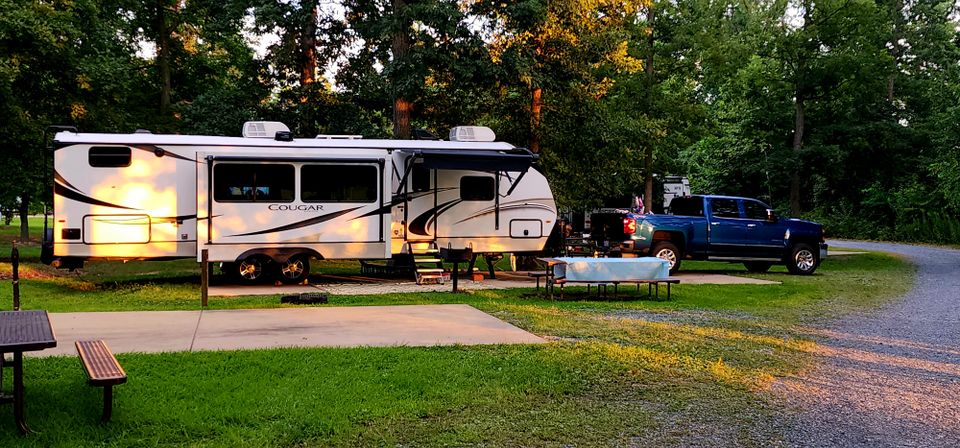 Travel Trailer at Joint Base Andrews