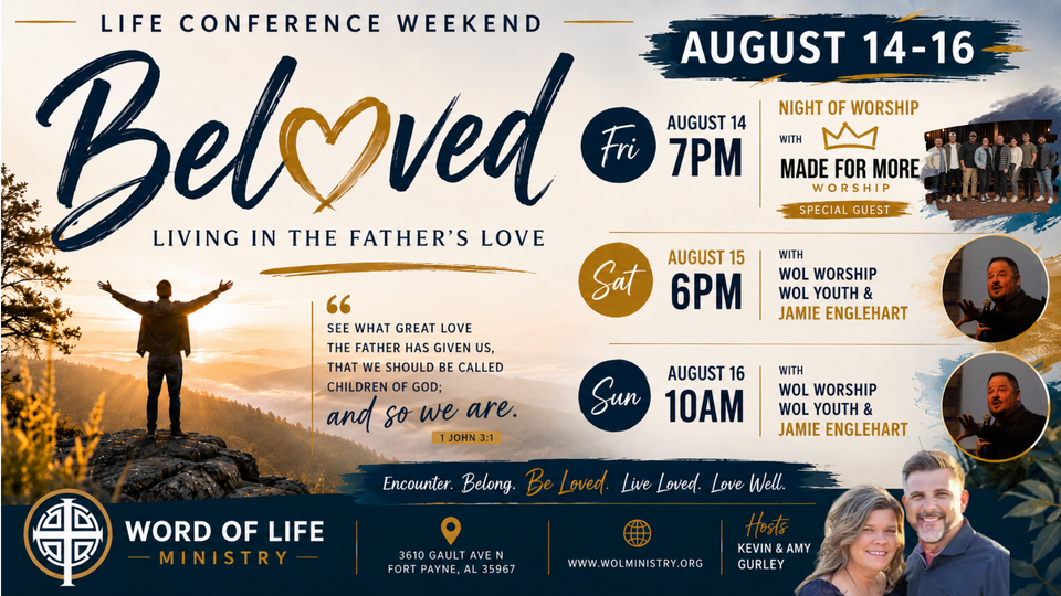Life conference weekend 2026