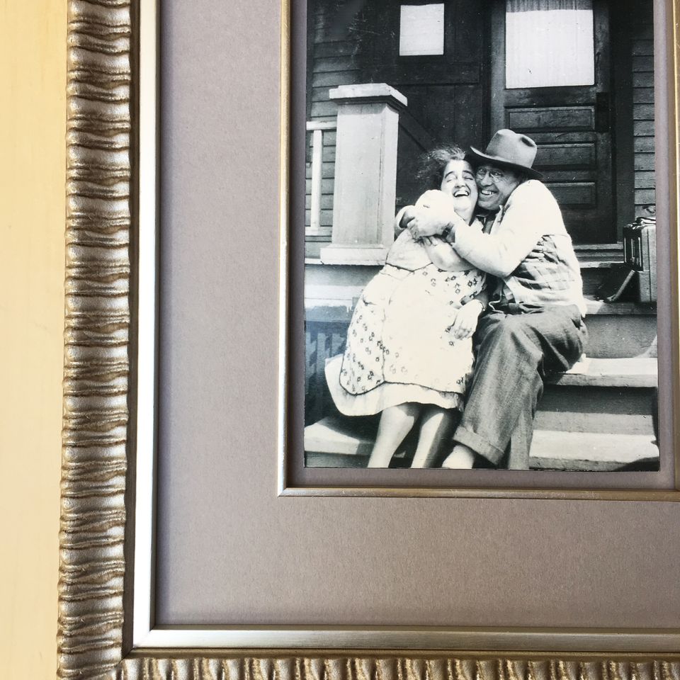 Mamie and papi bonosconi custom frame