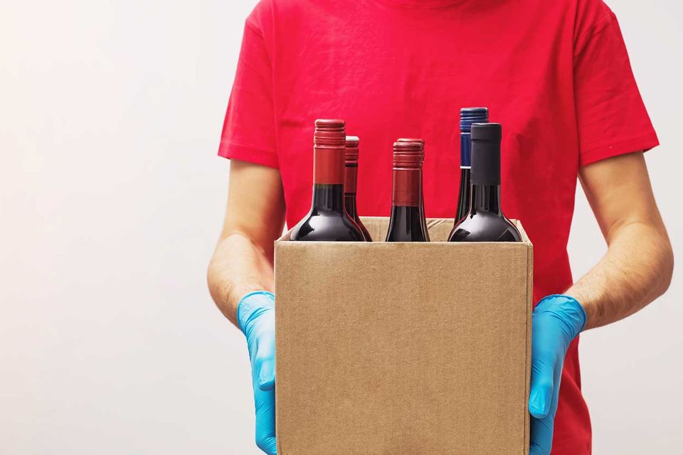 Alcohol delivery